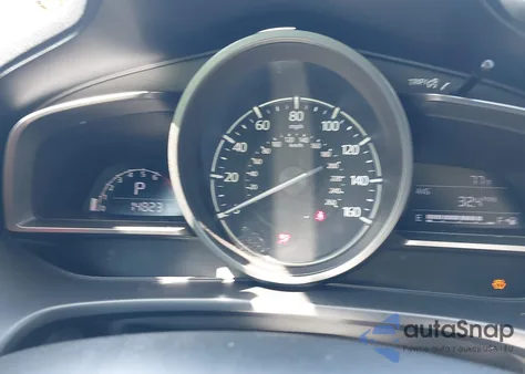 2017 Mazda Mazda3 Sport из США, поврежденный, VIN 3MZBN1U74HM106710